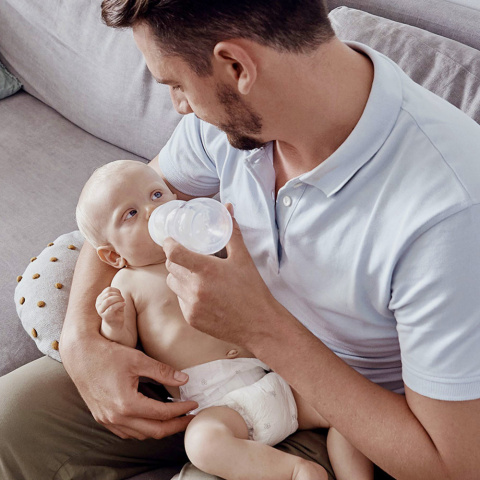 Smoczek LOVI do karmienia Super Vent bardzo wolny przepływ Mini 0+ 2 szt.