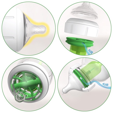 Butelka Dr Browns Options antykolkowa szeroka wolny przepływ 150 ml 0+