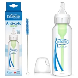 Butelka Dr Browns Options antykolkowa wąska wolny przepływ 250 ml 0+