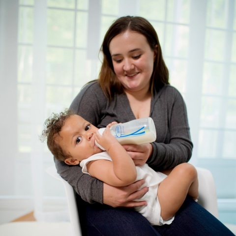 Smoczek do butelki Dr Browns Options+ szeroki średni przepływ 3+ 2pak