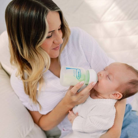 Butelka szklana Dr Browns Options szeroka wolny przepływ 270 ml 0+