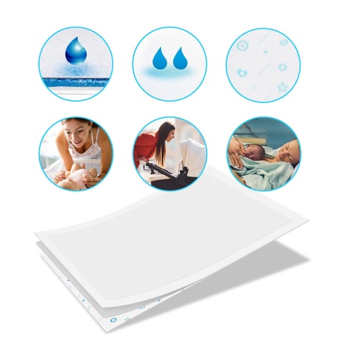 Podkłady higieniczne Canpol 90 x 60 cm wielofunkcyjne uniwersalne 10 szt.