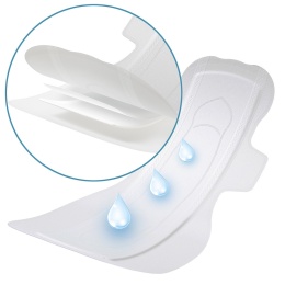 Podpaski poporodowe ze skrzydełkami Canpol na noc oddychające 8 szt.