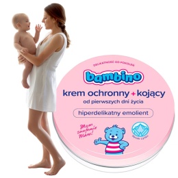Bambino Krem dla dzieci ochronny kojący z tlenkiem cynku witamina F 75 ml