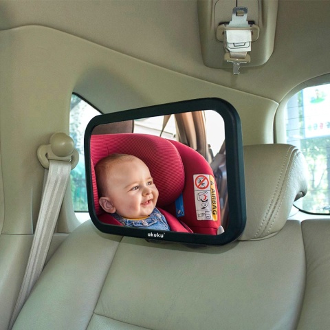 Lusterko do samochodu dla dziecka Akuku do obserwacji regulowane wsteczne