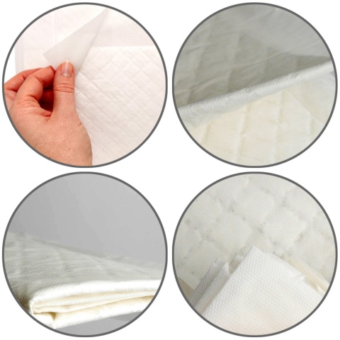 Podkłady ochronne do przewijania Bocioland higieniczne chłonne 60x90 10 szt