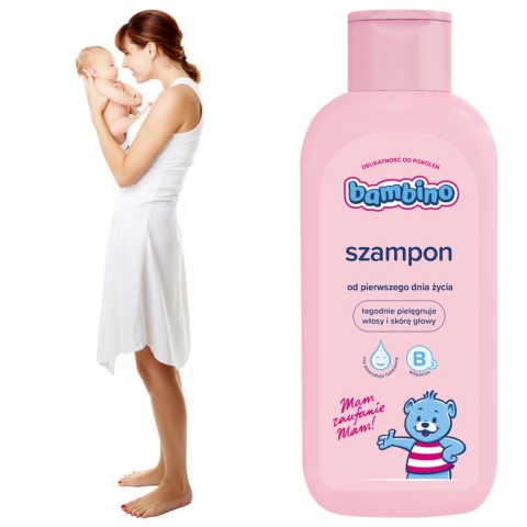 Szampon do włosów Bambino hipoalergiczny dla niemowląt i dzieci 400 ml