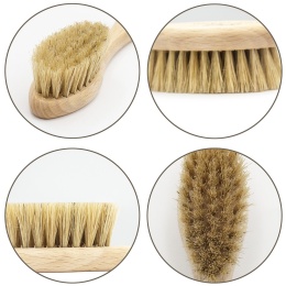 Szczotka do włosów dla niemowląt na ciemieniuchę ze szczeciny Bocioland