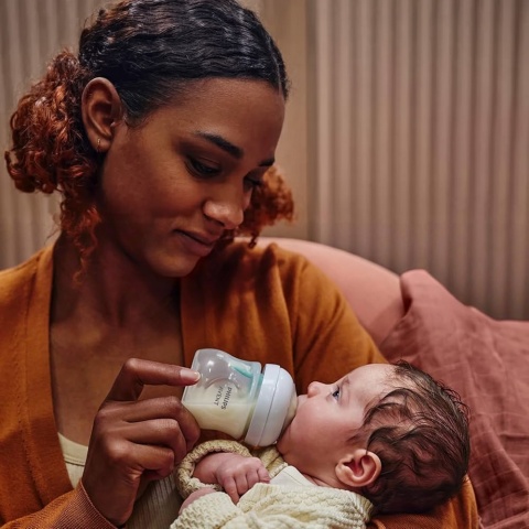 Smoczek Avent do butelki szeroki bardzo wolny dla wcześniaków 0+ 2pak