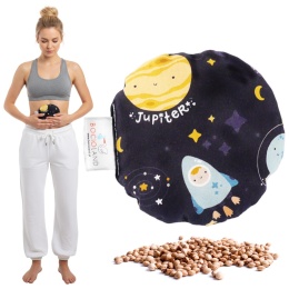 Termofor z pestek wiśni Bocioland kompres ciepło zimno 180g Droga Mleczna