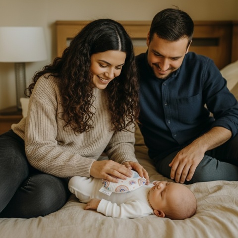 Termofor z pestek wiśni Bocioland kompres ciepło zimno 180g Tęcza