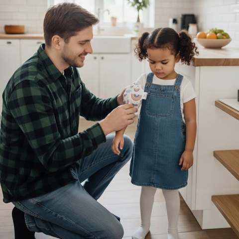 Termofor z pestek wiśni Bocioland kompres ciepło zimno 180g Tęcza