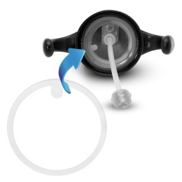 Uszczelka do bidonu kubka z obciążoną słomką Akuku zapasowa wymienna 3 szt.