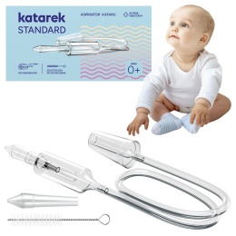 Aspirator do nosa do odkurzacza Katarek Standard dla dzieci + szczoteczka