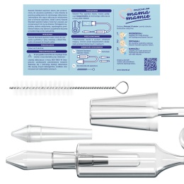 Aspirator do nosa do odkurzacza Katarek Standard dla dzieci + szczoteczka