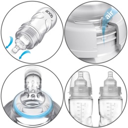 Butelka Lovi antykolkowa Supervent do karmienia szybki przepływ 330 ml 9+