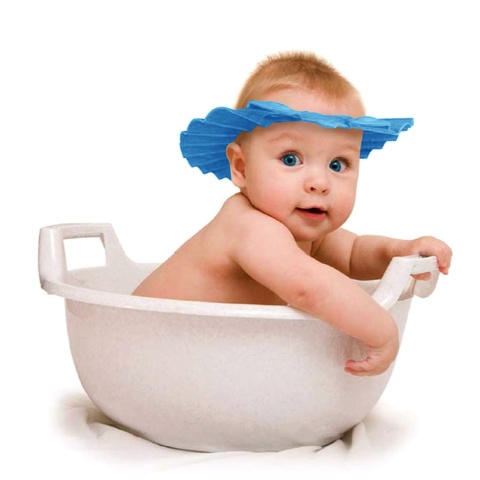 Rondo kąpielowe Canpol piankowe kąpiel bez łez chroni oczy niebieskie