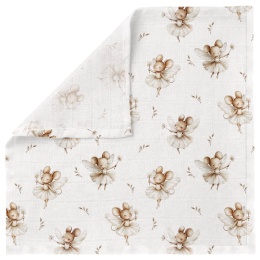 Pieluszka bambusowa Bocioland 40x40 antybakteryjna hipoalergiczna myszka