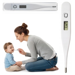 Termometr elektroniczny lekarski medyczny Testeo dotykowy szybki pomiar