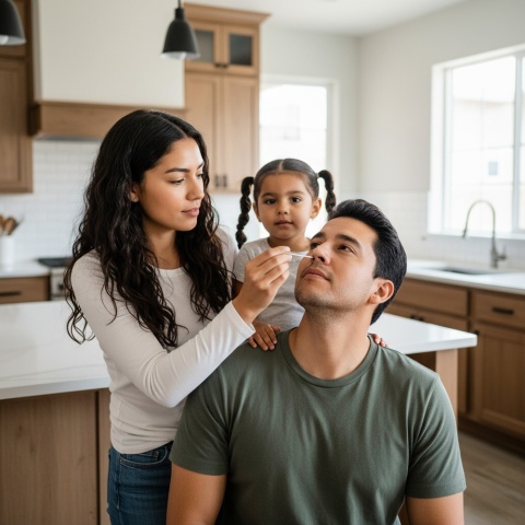 Test Covid SARS Cov2 Testeo antygenowy laboratoryjna precyzja pomiaru 99%