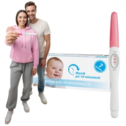 Testy owulacyjne Testeo test owulacyjny strumieniowy dokładność 99,9% 7 szt