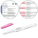 Testy owulacyjne Testeo test owulacyjny strumieniowy dokładność 99,9% 7 szt