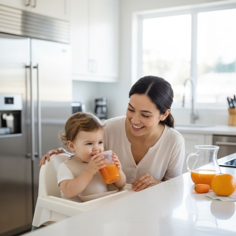 Pojemniki do przechowywania pokarmu mrożenia wielorazowe BabyOno 4x200 ml