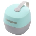 Etui na smoczek BabyOno pojemnik uniwersalny na spacer zamykany miętowy