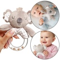 Miś grzechotka dla niemowląt zabawka sensoryczna pluszak Babyono Koala Coco