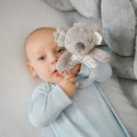 Miś grzechotka dla niemowląt zabawka sensoryczna pluszak Babyono Koala Coco