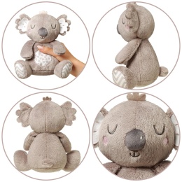 Miś pluszowy pluszak przytulanka dla niemowląt Babyono Koala z grzechotką