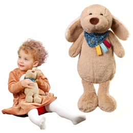 Pluszak maskotka przytulanka Babyono miękki beżowy piesek Dog Willy