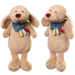 Pluszak maskotka przytulanka Babyono miękki beżowy piesek Dog Willy