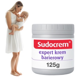Sudocrem Krem barierowy z tlenkiem cynku na odparzenia pieluszkowy 125g