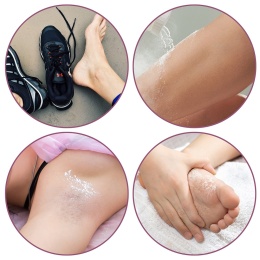 Talk zasypka antyperspiracyjna Ziołolek przeciw poceniu z alantoiną 100 g