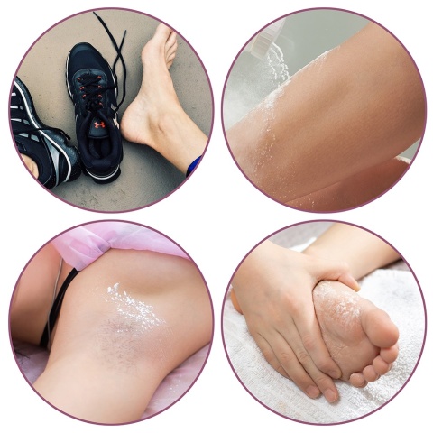 Talk zasypka antyperspiracyjna Ziołolek przeciw poceniu z alantoiną 100 g