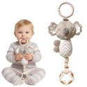 Zawieszka do wózka łóżeczka pluszak miś z dzwoneczkiem Babyono Koala Coco