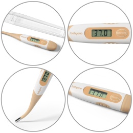 Termometr elektroniczny Babyono dla dzieci z miękką elastyczną końcówką