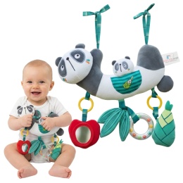 Zawieszka do wózka fotelika łóżeczka Bocioland sensoryczna edukacyjna panda