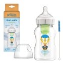 Dr Browns Butelka antykolkowa Options + średni przepływ królik 330 ml 3+