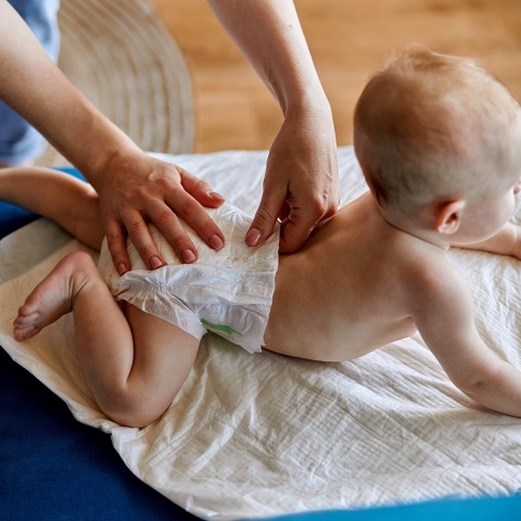 Podkłady higieniczne do przewijania Babyono w płatach 40x60 20 + 2 gratis