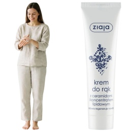 Krem do rąk i paznokci z ceramidwami i koncentratem lipidowym Ziaja 100 ml