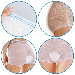 Majtki poporodowe Bocioland wielorazowe bezszwowe 91-96 cm L 2pak