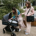 Torba do wózka szpitala dla mamy i dziecka do samolotu Babyono Carmen czerń
