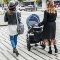 Torba podróżna do szpitala dla mamy do samolotu Babyono Coco na ramię czerń